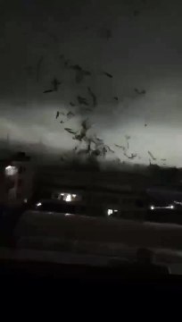 Une tornade dévastatrice a frappé Guangzhou, au nord de Hong Kong.