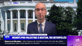 États-Unis: 100 personnes interpellées devant l'université de Boston, lors d'une manifestation en soutien à Gaza