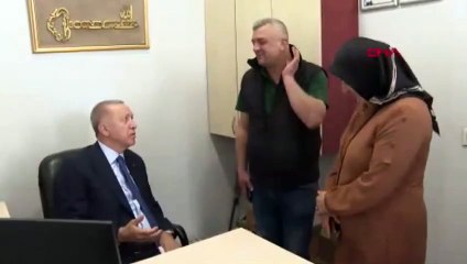 Erdoğan bir vatandaşa sigarayı bıraktırdı: Bıraktım diyeceksin ve bırakacaksın, anlık mesele