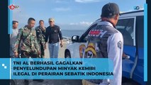 TNI AL Berhasil Gagalkan Penyelundupan Minyak Kemiri Ilegal di Perairan Sebatik Indonesia