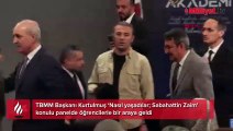 TBMM Başkanı Kurtulmuş ‘Nasıl yaşadılar; Sabahattin Zaim’ konulu panelde öğrencilerle bir araya geldi