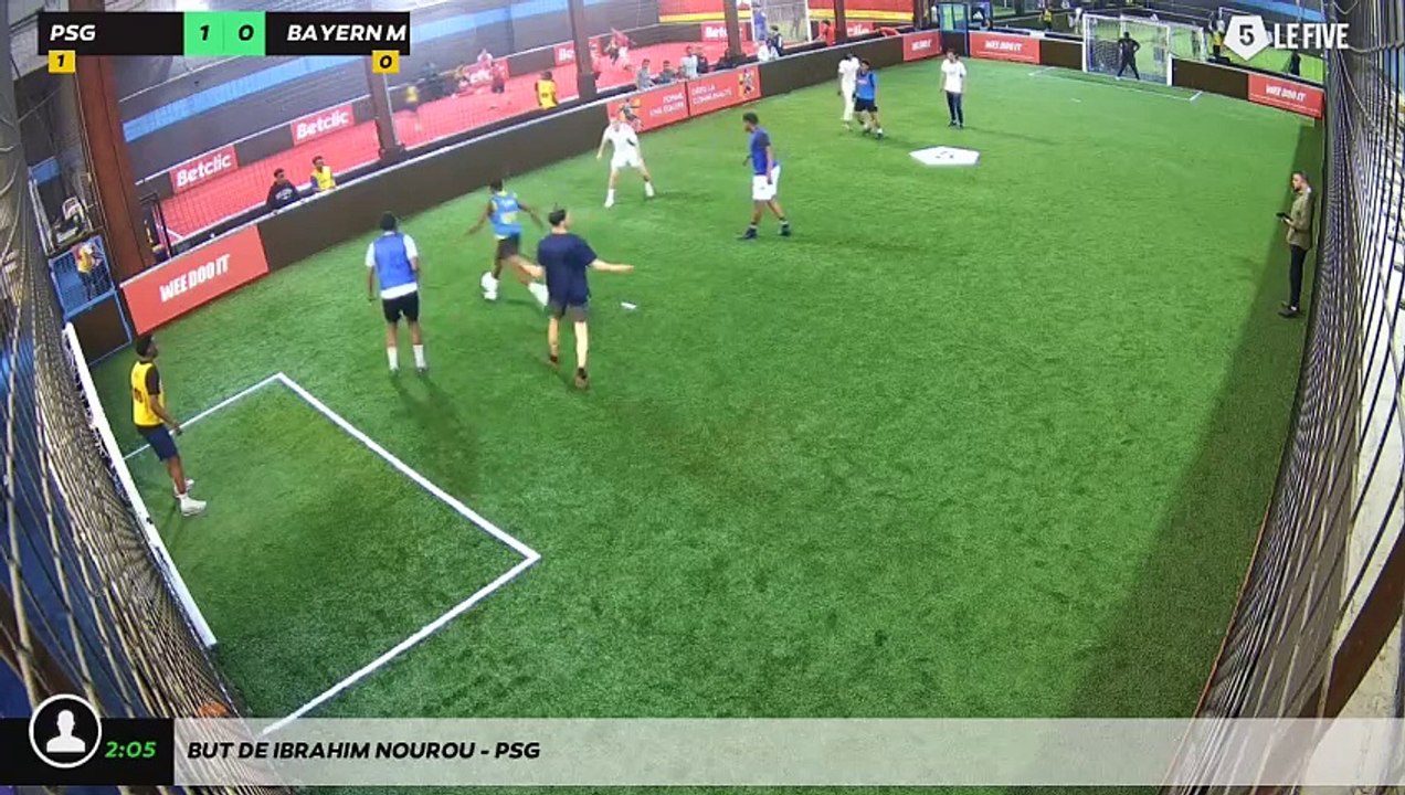 But de Ibrahim Nourou - PSG