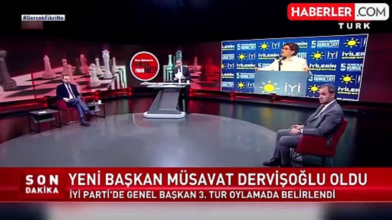 İYİ Parti'nin yeni genel başkanı Müsavat Dervişoğlu oldu