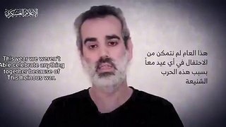 Hamas divulga novo vídeo que mostra dois reféns israelitas