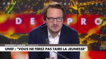 Geoffroy Lejeune : «La simple existence de ce communiqué prouve qu'il (Gabriel Attal) n'est pas allé assez loin»