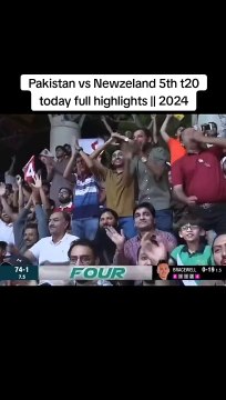 Pakistan vs New Zealand 5th t20 highlights 2024 | Pakistan vs New Zealand 5th t20 highlights today| pak vs nz