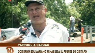 La Guaira | Gobierno Nacional realiza trabajos de rehabilitación del Puente Oritapo