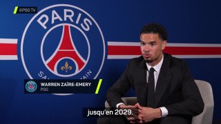 PSG - Zaïre-Emery prolonge jusqu’en 2029 : “C’est le club dans lequel je veux faire ma carrière”