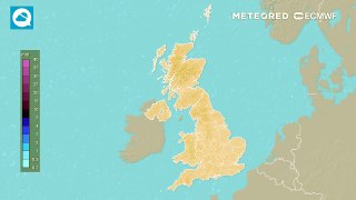 Outbreaks of rain will push in from the east on Monday but it looks set to turn drier from Tuesday.