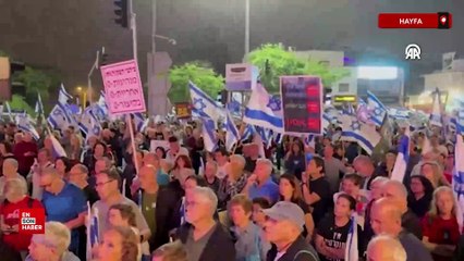 İsrailliler, Netanyahu hükümetinin istifası ve erken seçime gidilmesi talebiyle gösteri düzenledi