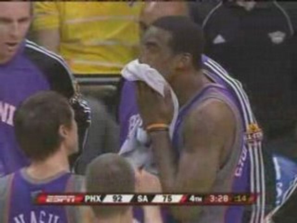 Amare Stoudemire accuses Bruce Bowen of dirty play