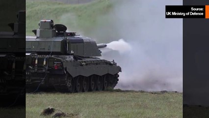ビデオ：英国が将来の戦車の火力テストを完了