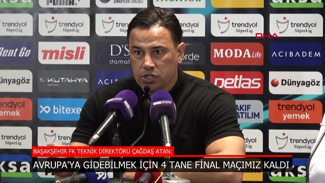 Çağdaş Atan: Avrupa'ya gidebilmek için 4 tane final maçımız kaldı