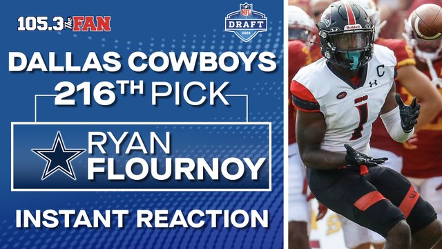 Cowboys Draft Ryan Flournoy, SE Missouri WR With 216th Pick | NFL Draft 2024