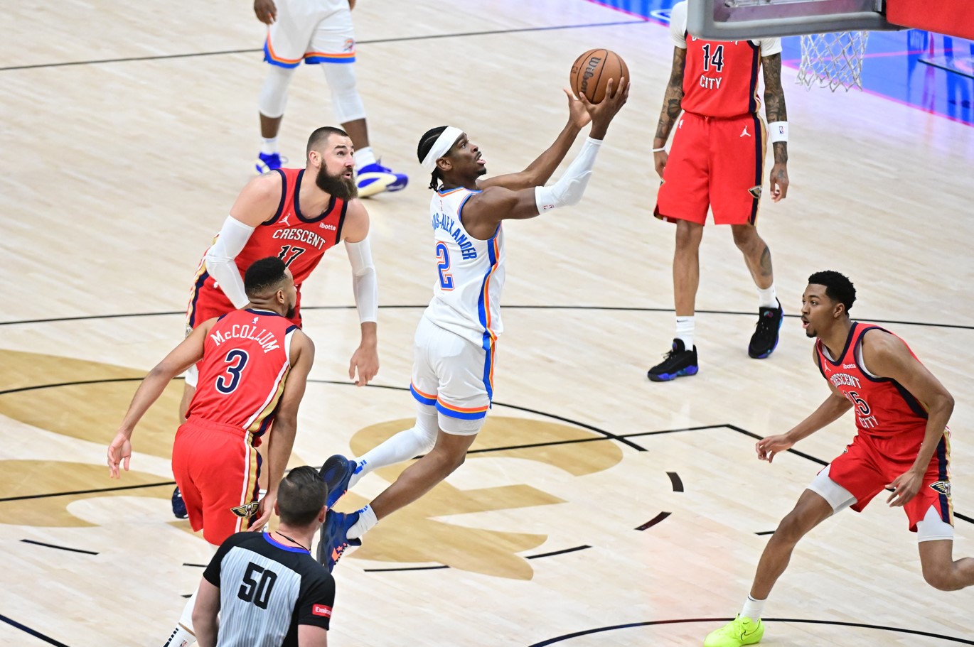 NBA : Le Thunder prêt à sweeper les Pelicans après une troisième victoire