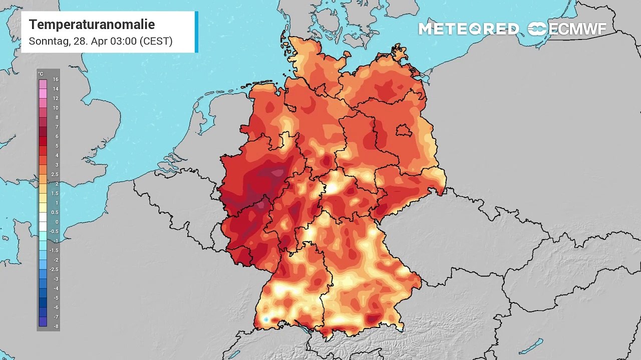Die nächsten Tage fallen deutlich wärmer als zu dieser Jahreszeit üblich aus!