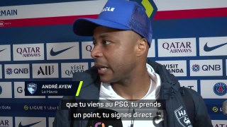 Le Havre - Ayew : “Un feeling mixed mais un très grand plaisir de marquer contre le PSG”