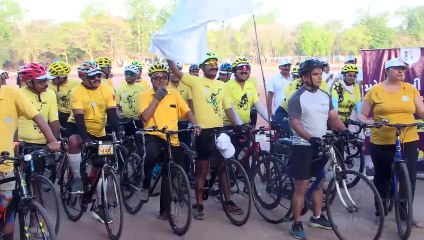 MEHSANA BIKE RALLY BY COLLECTOR FOR VOTER AWARENESS OF LOK SABHA 2024 ELECTION
