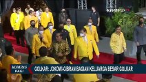 Airlangga Sebut Presiden Jokowi dan Gibran Bagian Keluarga Besar Golkar