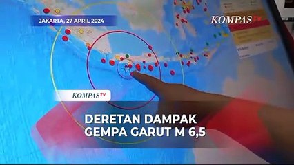 Deretan Dampak Gempa M 6,5 di Garut: Plafon Ambruk di Tasikmalaya
