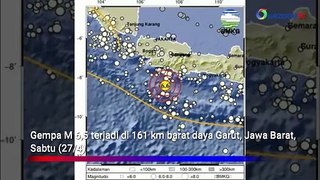 Gempa M 6,5 Guncang Garut, Terasa Kencang hingga Jakarta