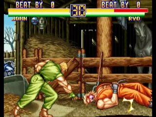 Art of Fighting Anthology online multiplayer - ps2
