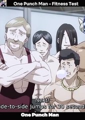 One Punch Man - Fitness Test