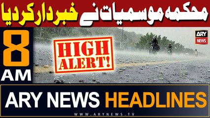 ARY News 8 AM Prime Time Headlines | 28th April 2024 | High Alert!