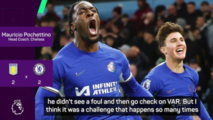 Pochettino dismayed Chelsea 'winner' at Villa overturned by VAR