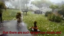 خطرناک طوفان کی طاقت جاننے کے لیے یہ ویڈیو دیکھیں Watch this video to see the power of the dangerous storm