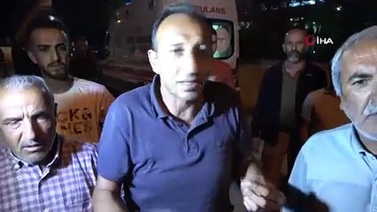 Polislere destek için polis merkezine akın ettiler