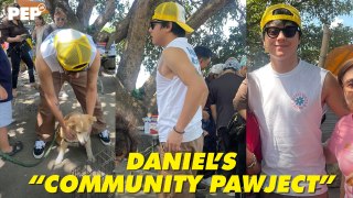 Daniel Padilla nagdiwang ng 29th birthday sa isang animal shelter | PEP Hot Story
