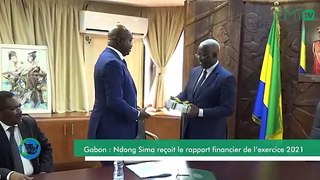 [#Reportage] Gabon  Ndong Sima reçoit le rapport financier de l’exercice 2021