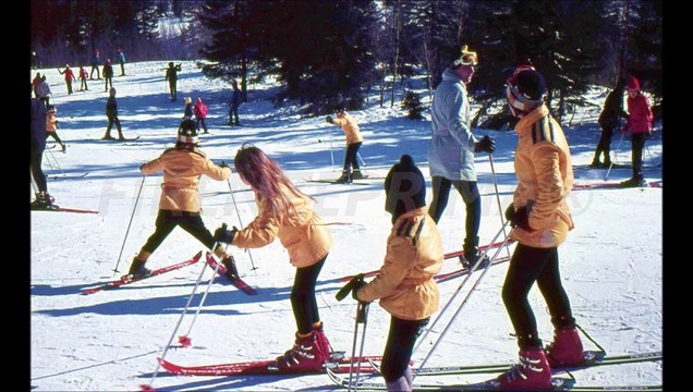 Rare immagini di Val di Luce, Abetone (PT).  Inverno 1974