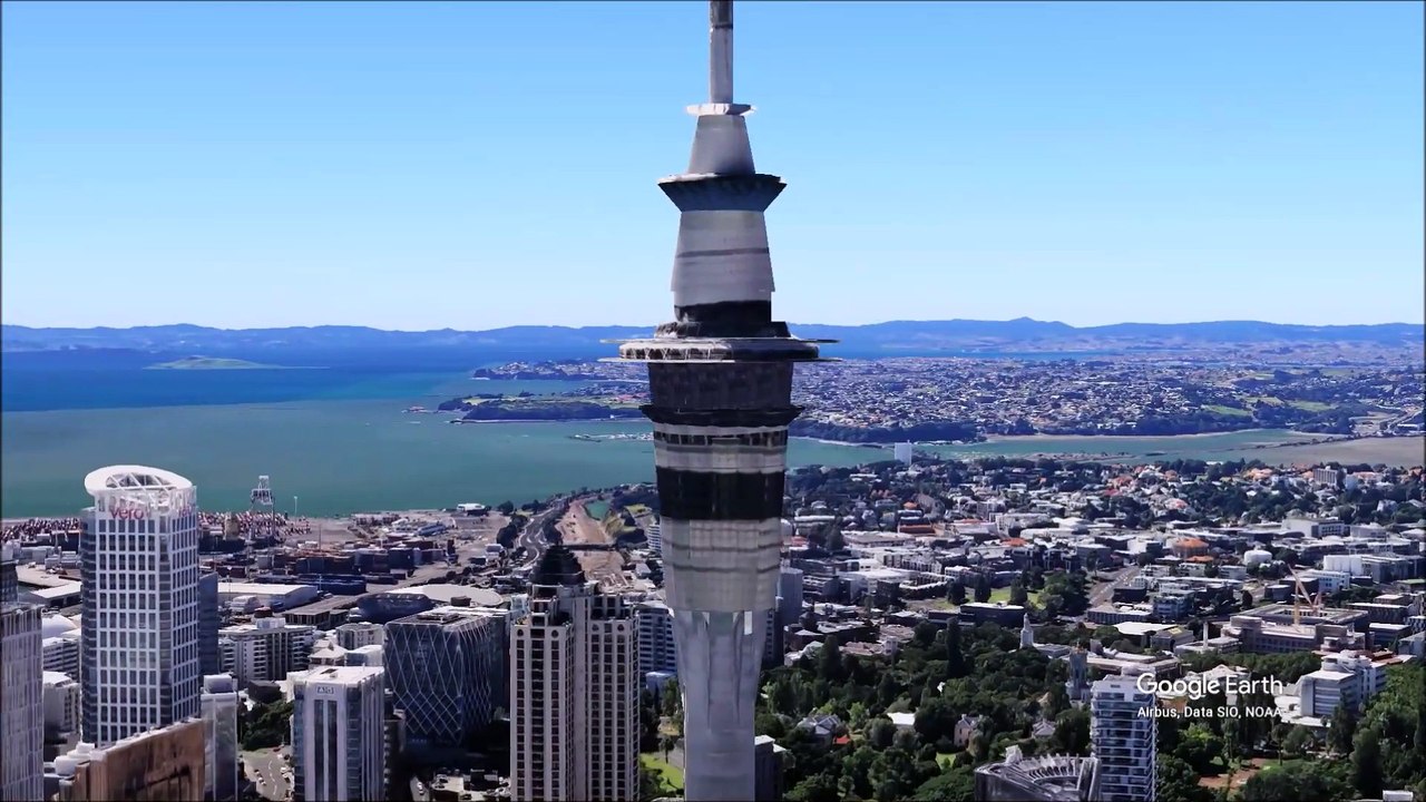 Sky Tower is an observation tower in Auckland, New Zealand
