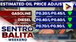 Rollback sa presyo ng produktong petrolyo, ipatutupad ngayong linggo