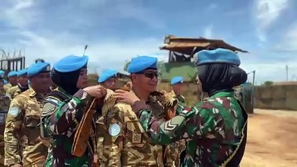 Satgas Indo RDB XXXIX-F/MONUSCO Tiba di Bunia Republik Demokratik Kongo