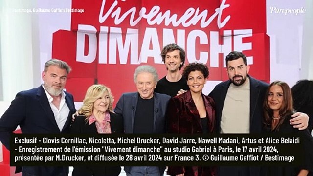 PHOTOS Vivement dimanche : Artus invité de Michel Drucker, l'humoriste aminci d'une trentaine de kilos !