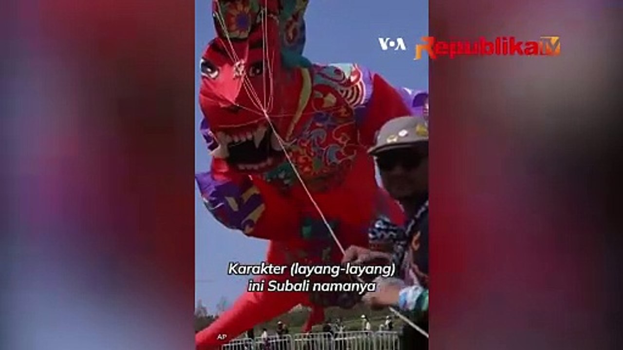 Layangan Karya Anak Bangsa Ramaikan Festival Layang-Layang Internasional Weifang