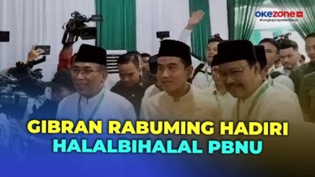 Momen Gibran Rakabuming Hadiri Halalbihalal PBNU Siang Ini
