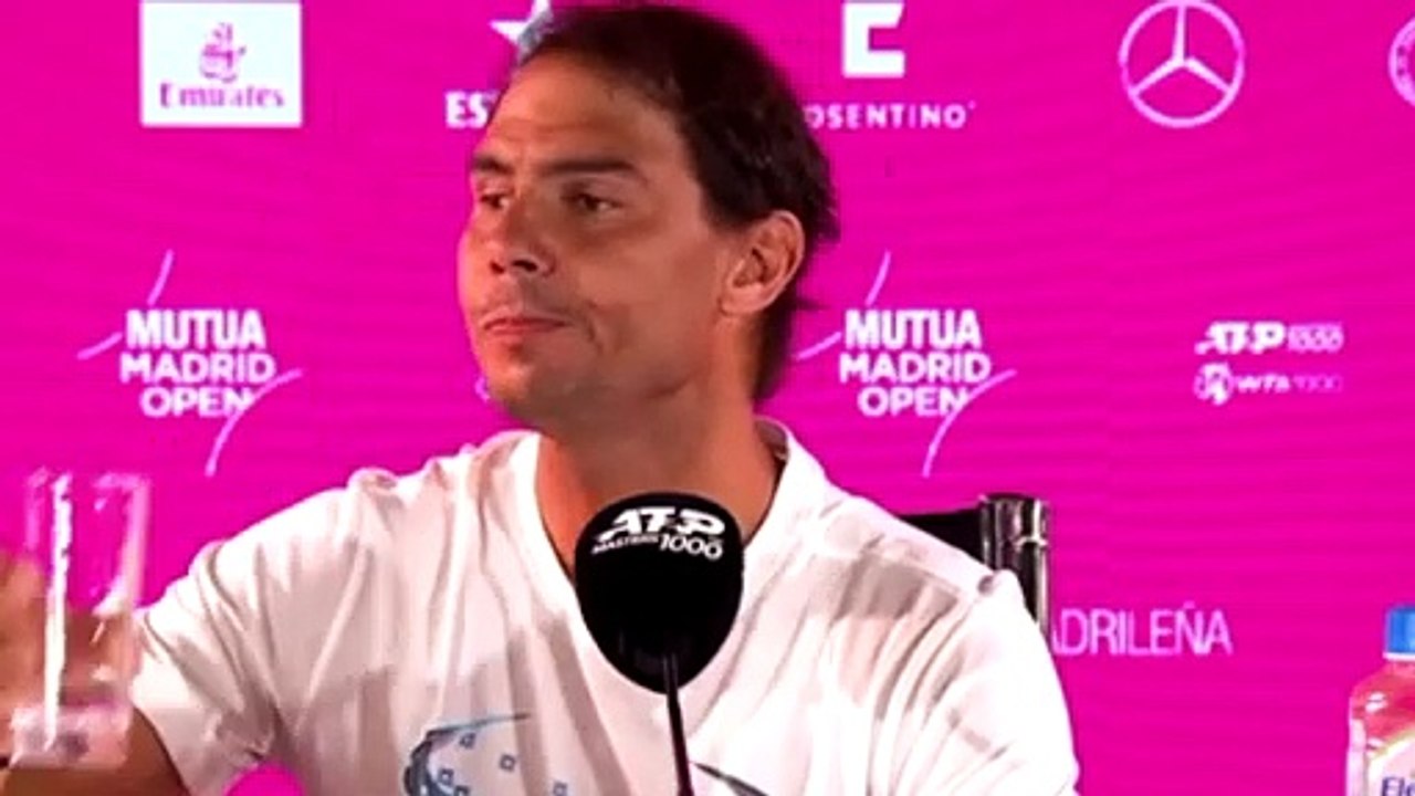 Tennis - Madrid 2024 - Rafael Nadal : "Let's not get carried away by the emotion of a match, there's a lot of room for improvement. At least I'm competitive"