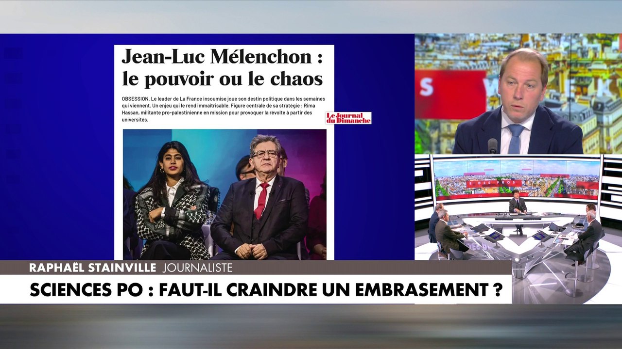 Raphaël Stainville estime que Jean-Luc Mélenchon mise sur les banlieues