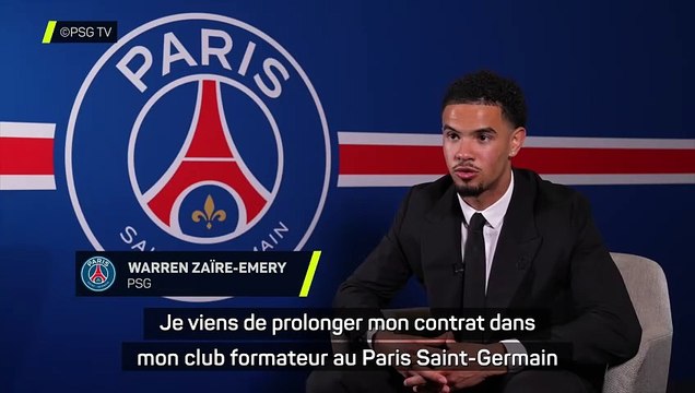Zaïre-Emery prolonge jusqu’en 2029 : “C’est le club dans lequel je veux faire ma carrière”