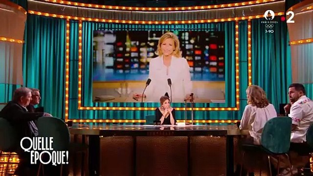 Claire Chazal émue aux larmes en revoyant les images de ses adieux au JT de TF1 dans Quelle époque !