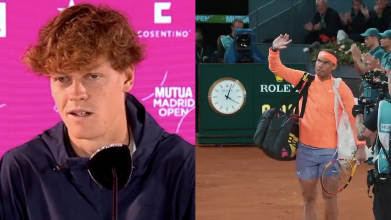 Tennis - Madrid 2024 - Jannik Sinner : "Rafael...