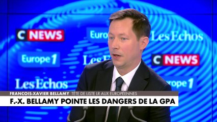 François-Xavier Bellamy : «C’est un combat pour la dignité des femmes et des enfants»