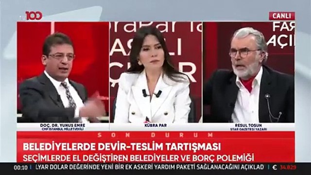 Canlı yayında ipler gerildi: CHP'li vekil Yunus Emre tepki gösterdi, Resul Tosun ayağa kalktı