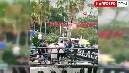 İskeleye tekne bağlama kavgasında tekmeler ve yumruklar konuştu