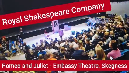 Pupils in spotlight with  Royal Shakespeare Company  in Skegness