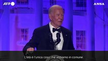 Biden e l'ironia su Trump:  